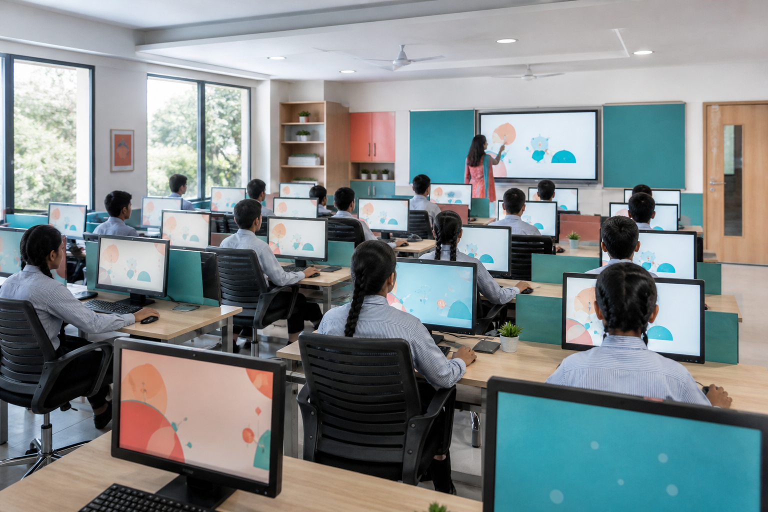 Illustration of Computer Laboratory