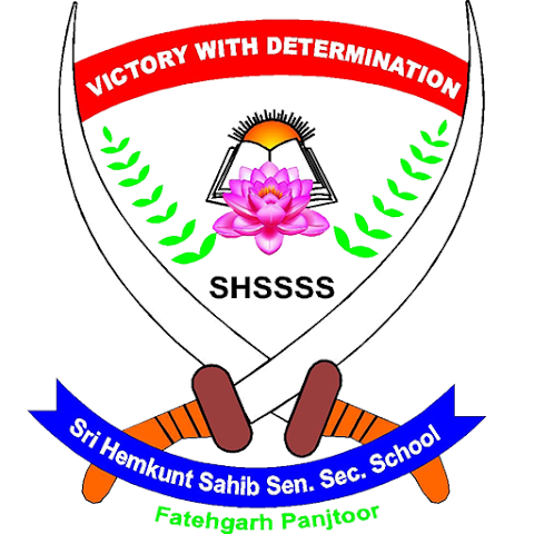 Sri Hemkunt Sahib Sen. Sec. School emblem