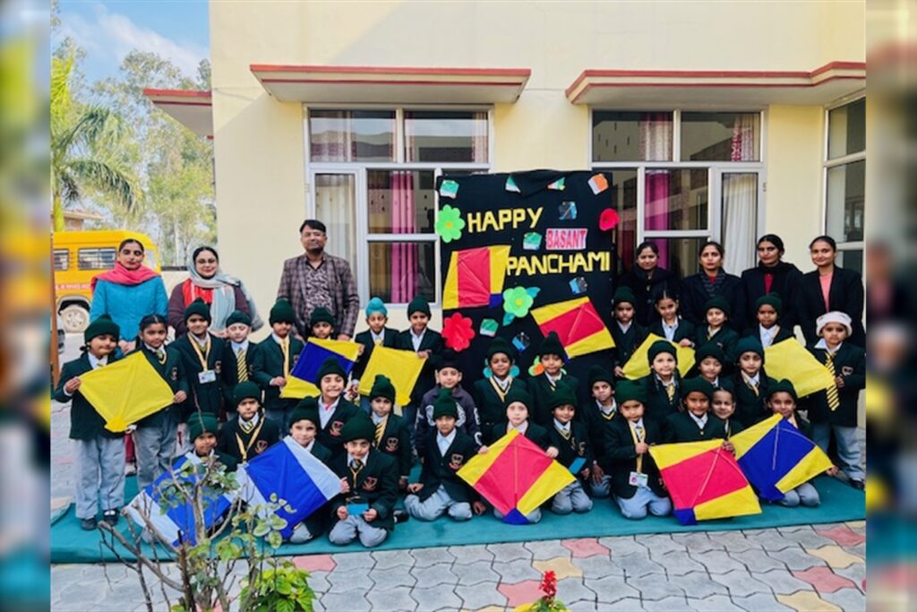 Basant Panchmi celebration at Sri Hemkunt Sahib Sen. Sec. School